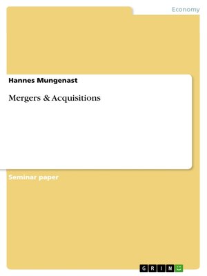 cover image of Mergers & Acquisitions